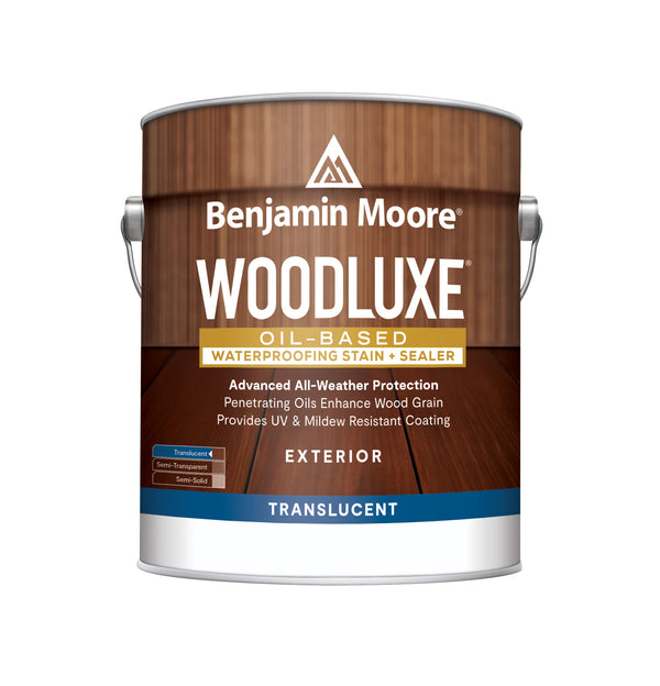 Woodluxe Oil-Based Exterior Stain & Sealer~ Translucent Stain & Sealer~ Gallon