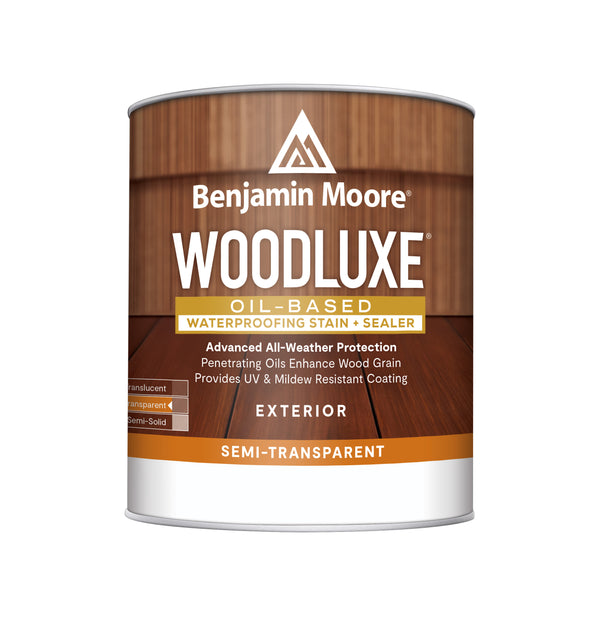 Woodluxe Oil-Based Exterior Stain & Sealer~ Semi-Transparent~ Gallon