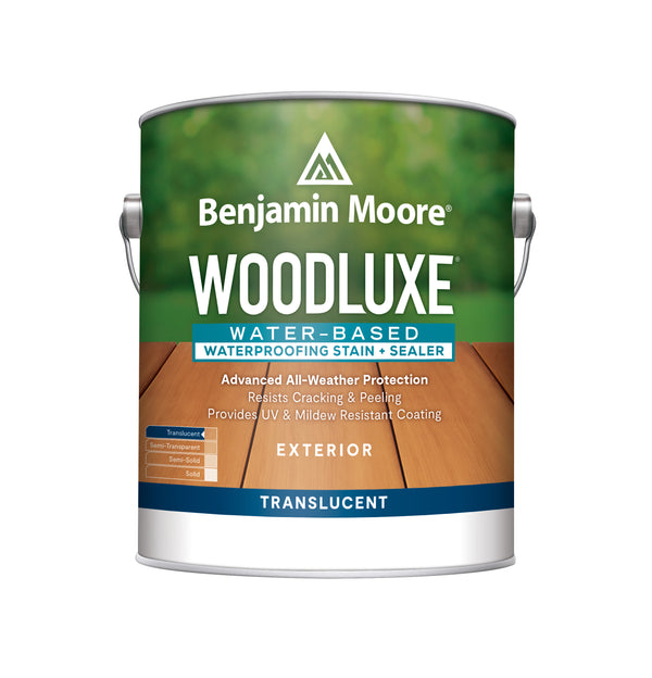 Woodluxe Water-Based Exterior Stain & Sealer~ Translucent Stain & Sealer~ Gallon