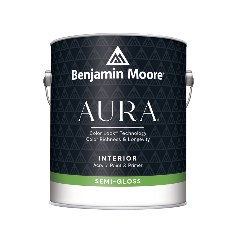 Aura® Waterborne Interior Paint - Semi-Gloss Finish (N528)